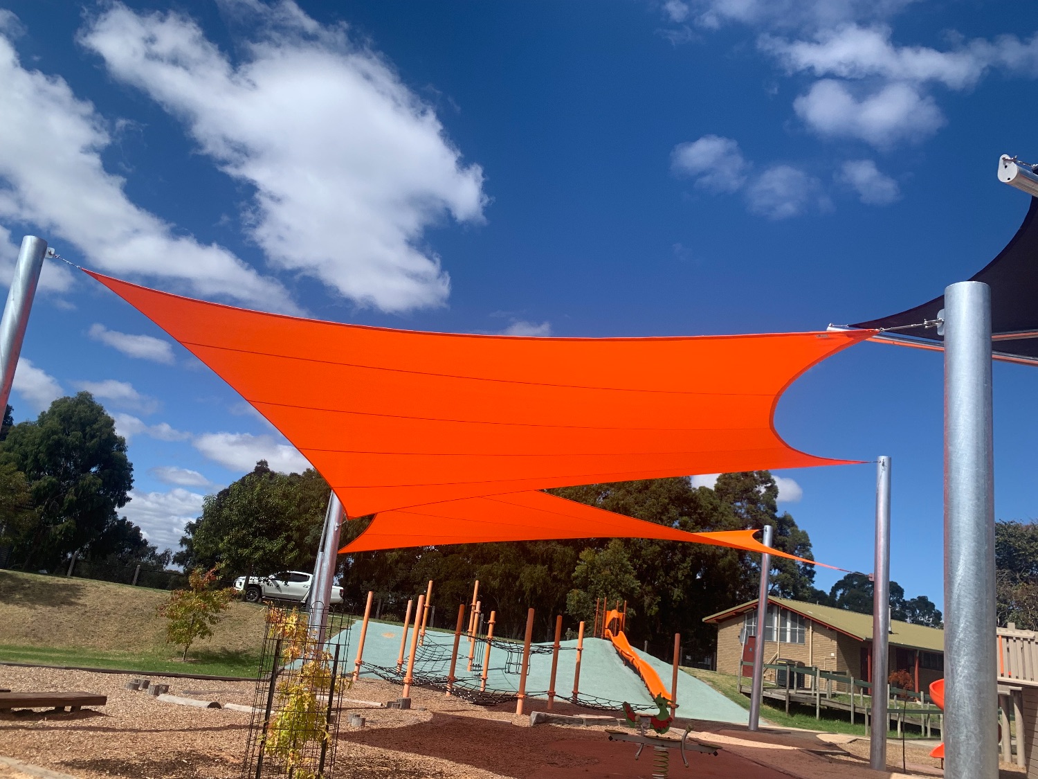 Sail Shade Structures - Burden Park Playground