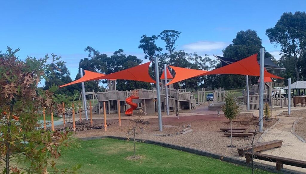 Mono Hypar Umbrella Shade Sails Burden Park Playground