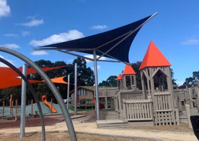 Mono Hypar Umbrella Shade Sails Burden Park Playground