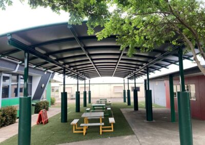 Lutheran College Shade Installation - Triax Shade Structures