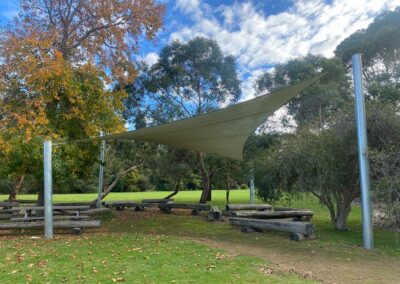 Shade Sail and shade trees